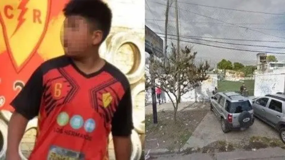 VIDEO: un nene se colgó de un arco de fútbol y murió aplastado