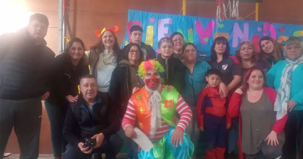 Festejaron el Día de la Niñez en el gimnasio Amuyén