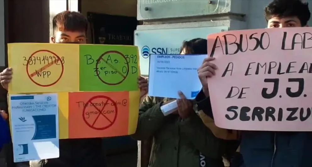 Trabajadores denuncian a una empresa de limpieza: "Nos sancionan por saludar a los guardias"