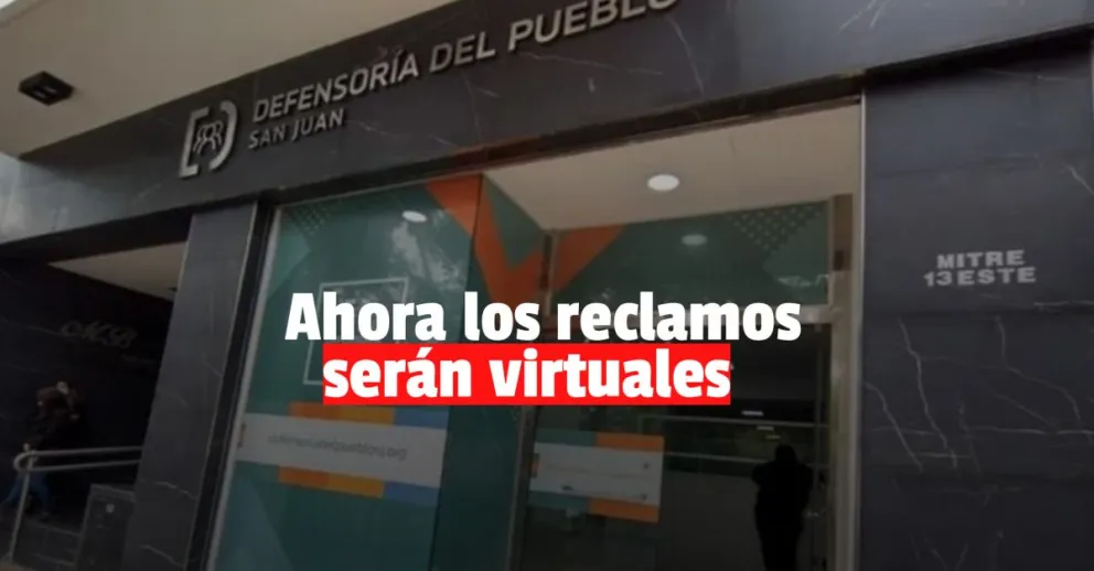 La Defensoría del Pueblo aplicará un nuevo sistema online para los sanjuaninos 
