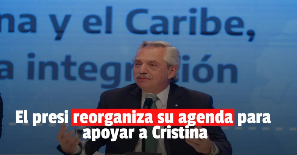 El presidente confirmó que estará presente en el encuentro de apoyo a Cristina Fernández