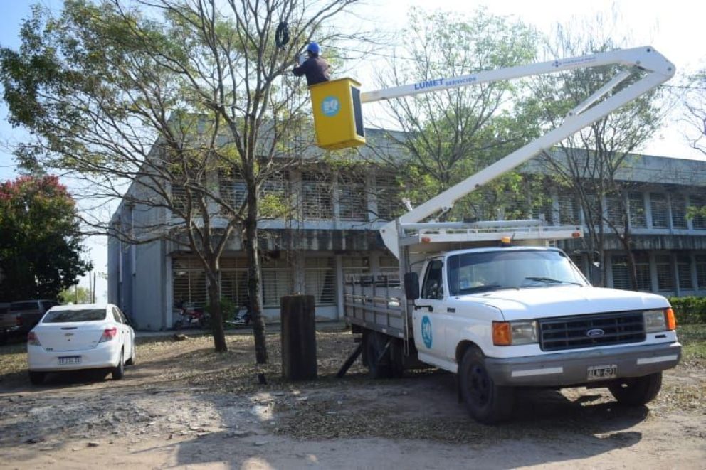 El Municipio realizó trabajos integrales  en el predio de la UNaF