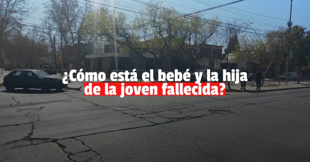 Siniestro vial fatal: el bebé de la mujer fallecida está grave y su hija de 8 años en observación 