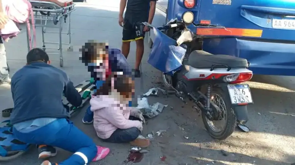 Terrible accidente en Salta: una menor de edad quedó en grave estado