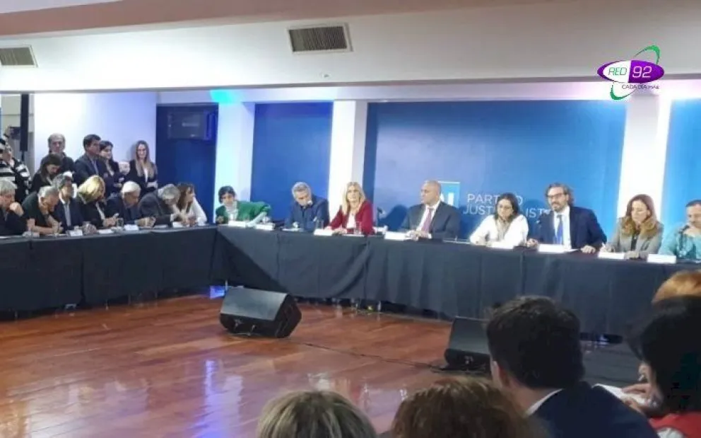 El Frente de Todos organiza un plenario para el 9 de septiembre