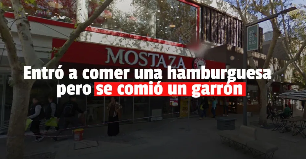 Entró a comer una hamburguesa y le robaron la bicicleta