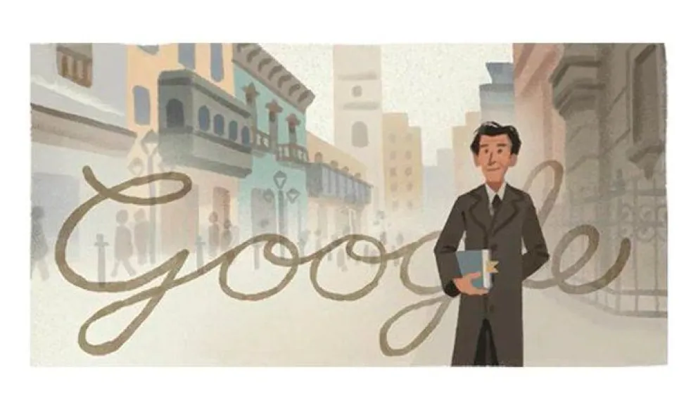 Quién fue Julio Ramón Ribeyro, el protagonista del doodle de Google
