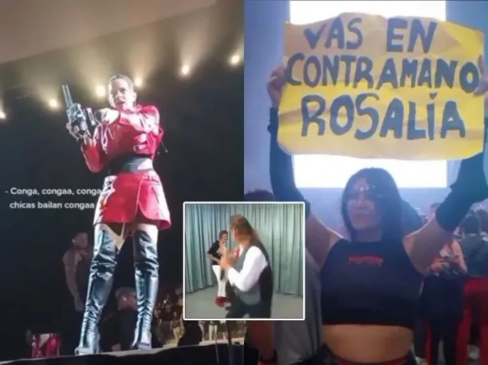 “Va en contramano Rosalía”: el viral de la cantante española en Argentina cuando repitió la inédita frase de Fabián Show