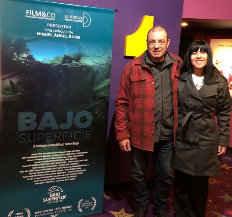 Se realizo el avant premier de la película "Bajo Superficie: El habitante oculto del Lago Nahuel Huapi"
