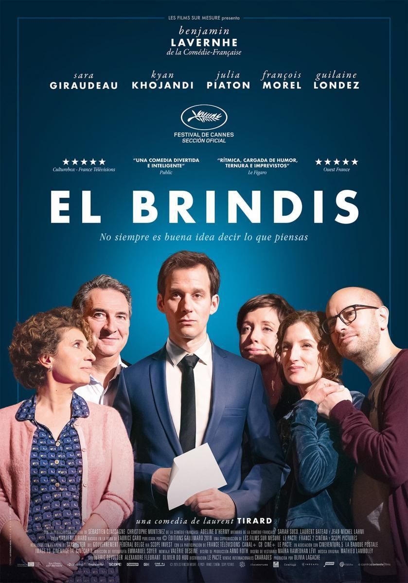 Crítica de "El brindis", la comedia neurótica de Laurent Tirard con Benjamin Lavernhe