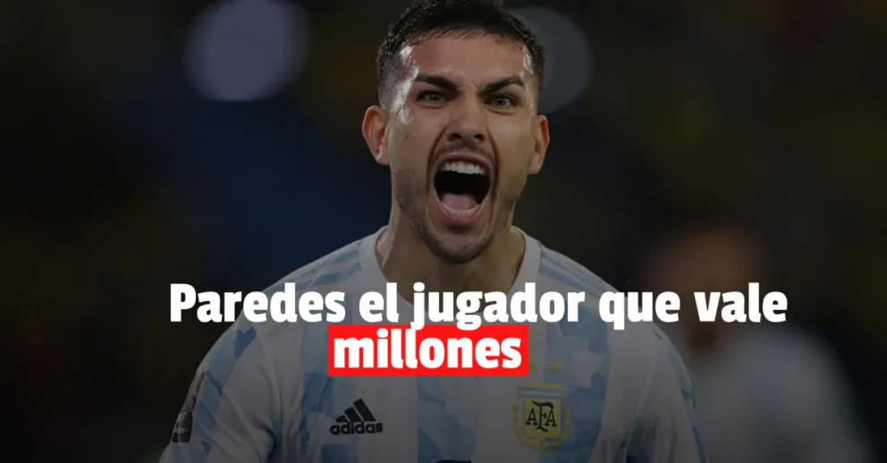 El jugador Leandro Paredes jugará para la Juventus de Italia