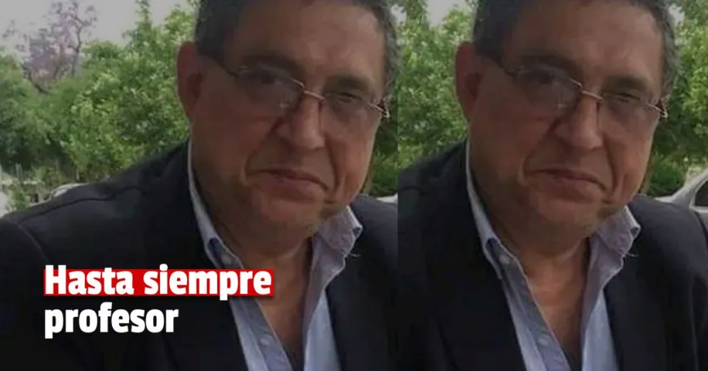 Dolor por la muerte de un querido profesor de la UNSj