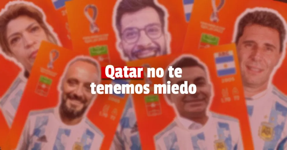 Las figuritas de los sanjuaninos que piden pista en Qatar 2022 