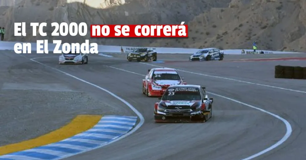 Finalmente, el TC 2000 correrá en El Villicum y no en El Zonda 
