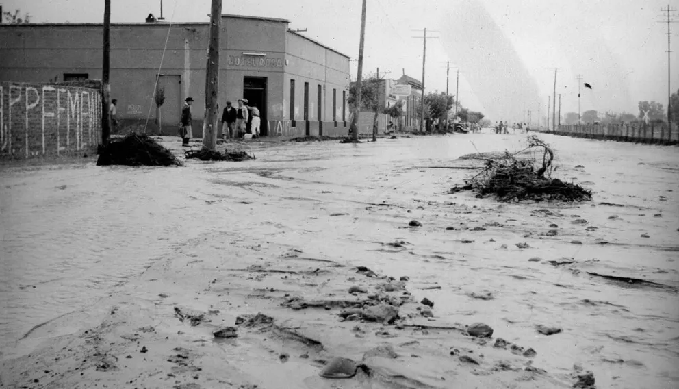 Una ciudad marcada por los aluviones y el deseo de progresar
