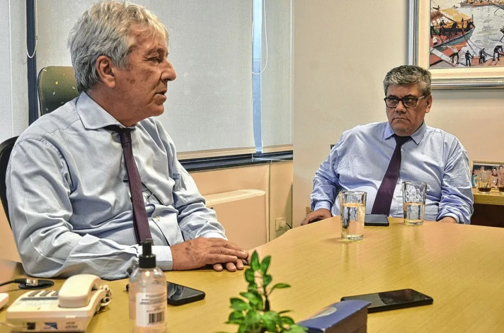 Autoridades del Banco Credicoop en Comodoro Rivadavia: “Nos diferencia la presencialidad y el contacto directo con las fuerzas vivas del lugar”