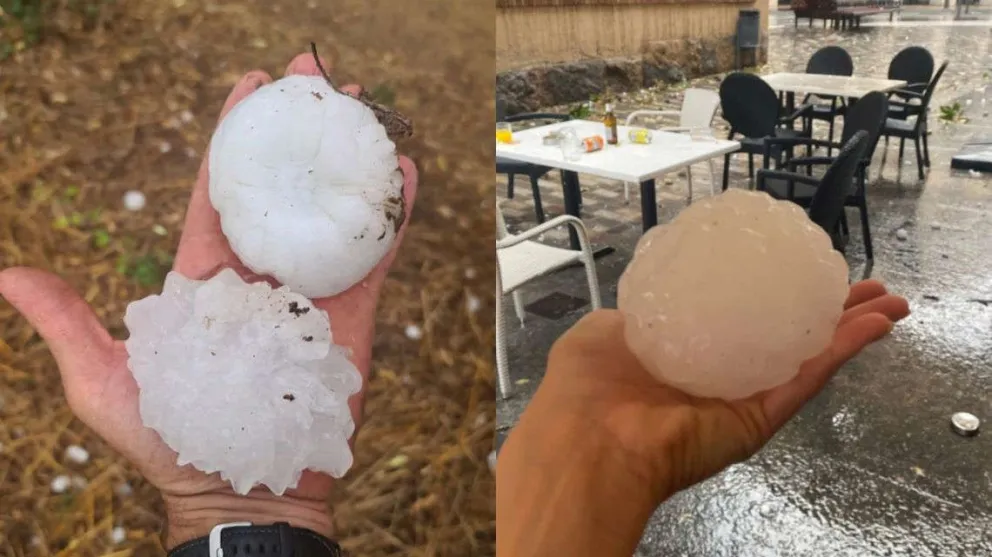 España: Una bebé fallecida y más de 50 heridos por una tormenta de granizo "gigante"