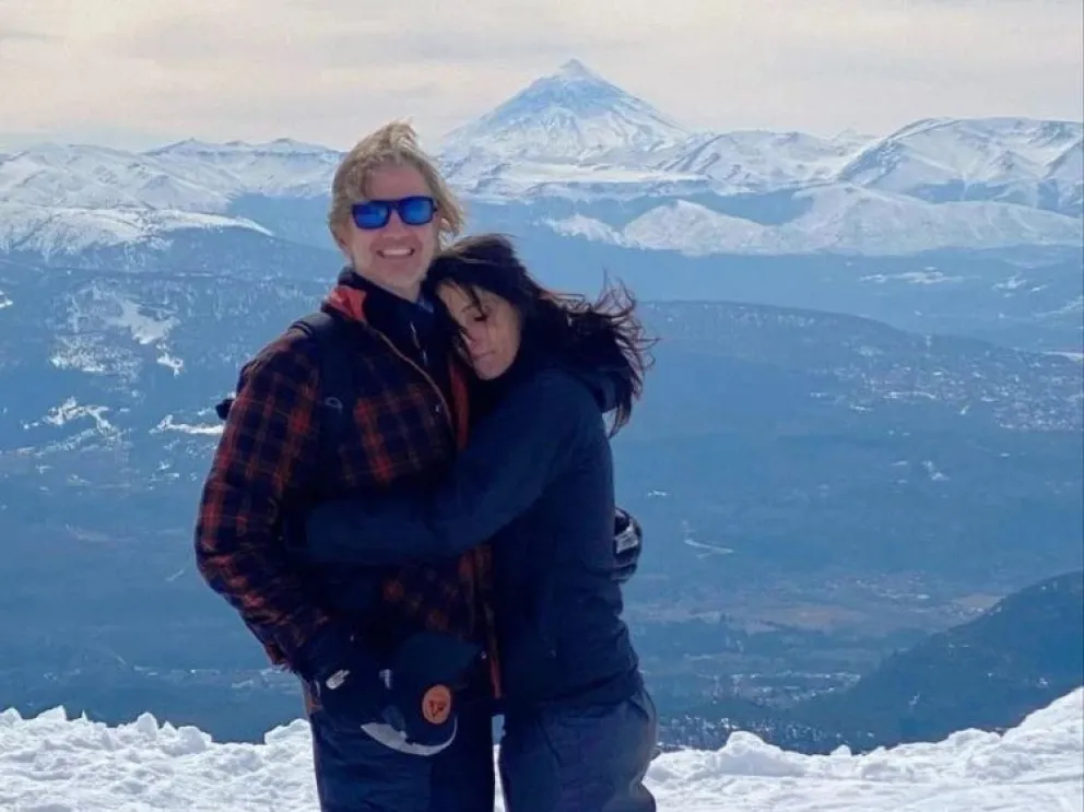 Las fotos de las vacaciones en el sur de Facundo Arana y María Susini 