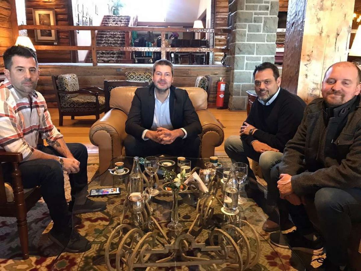 Lammens analizó diversos temas con la Cámara de Turismo de Bariloche