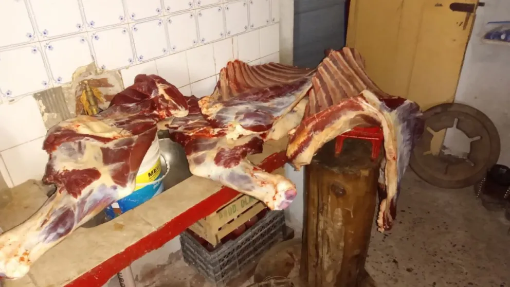 Un puestero y un amigo fueron presos porque faenaban vacunos sin permiso del patrón
