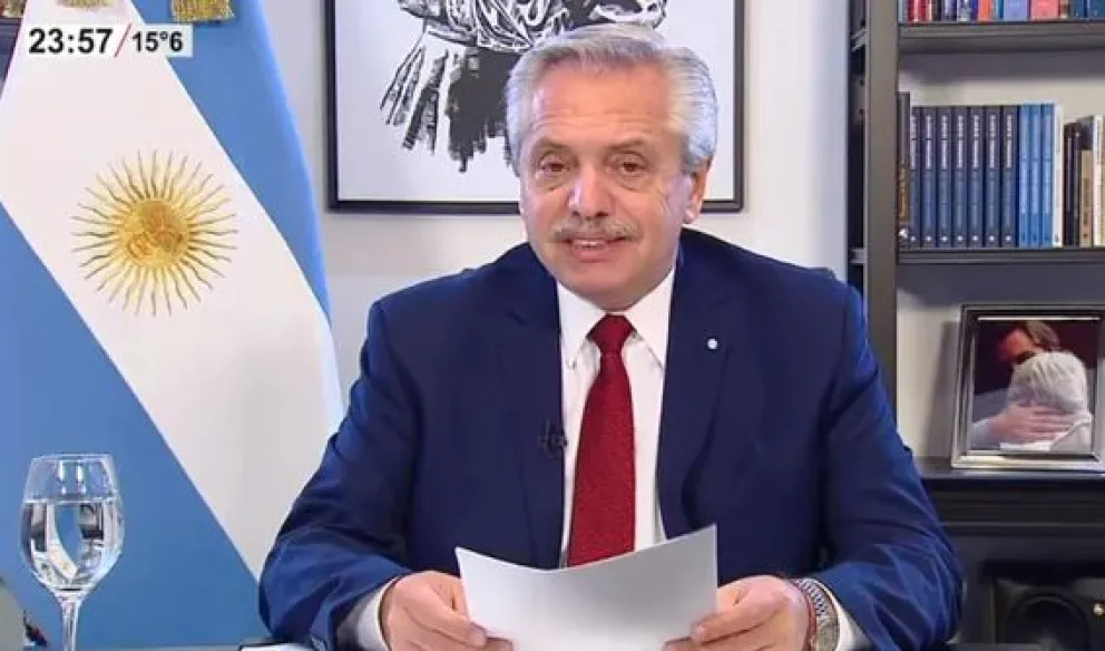 Atentado contra Cristina: el Presidente habló por cadena nacional y decretó feriado para este viernes