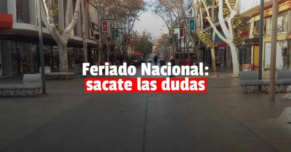 ¿Qué funciona en el feriado nacional de este viernes?