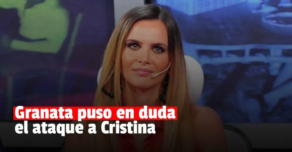 Amalia Granata puso en duda el atentado contra Cristina Fernández