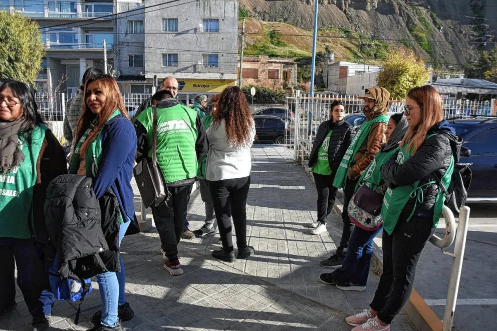 Manifestación por la incorporación de trabajadores de la Cooperativa Alvear