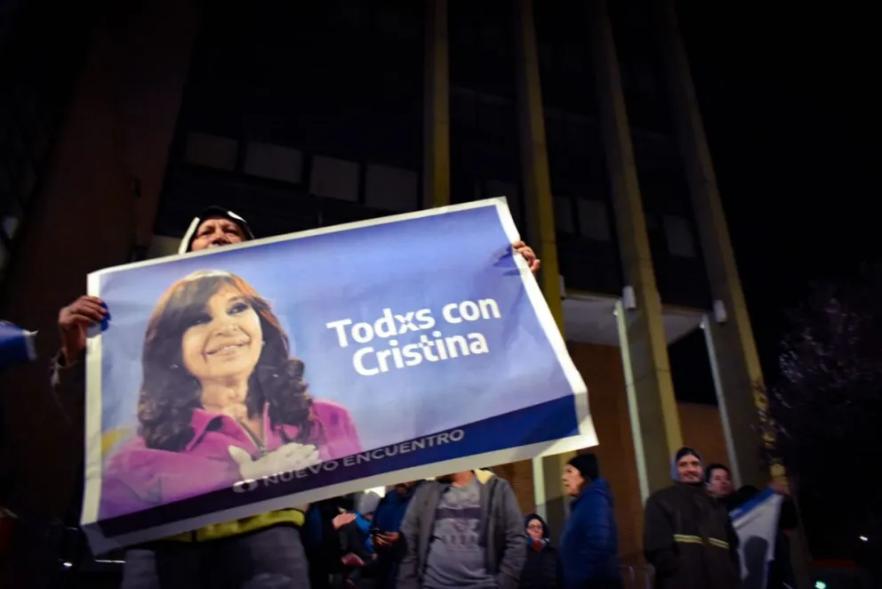 Viedma se movilizó en defensa de Cristina Fernández de Kirchner