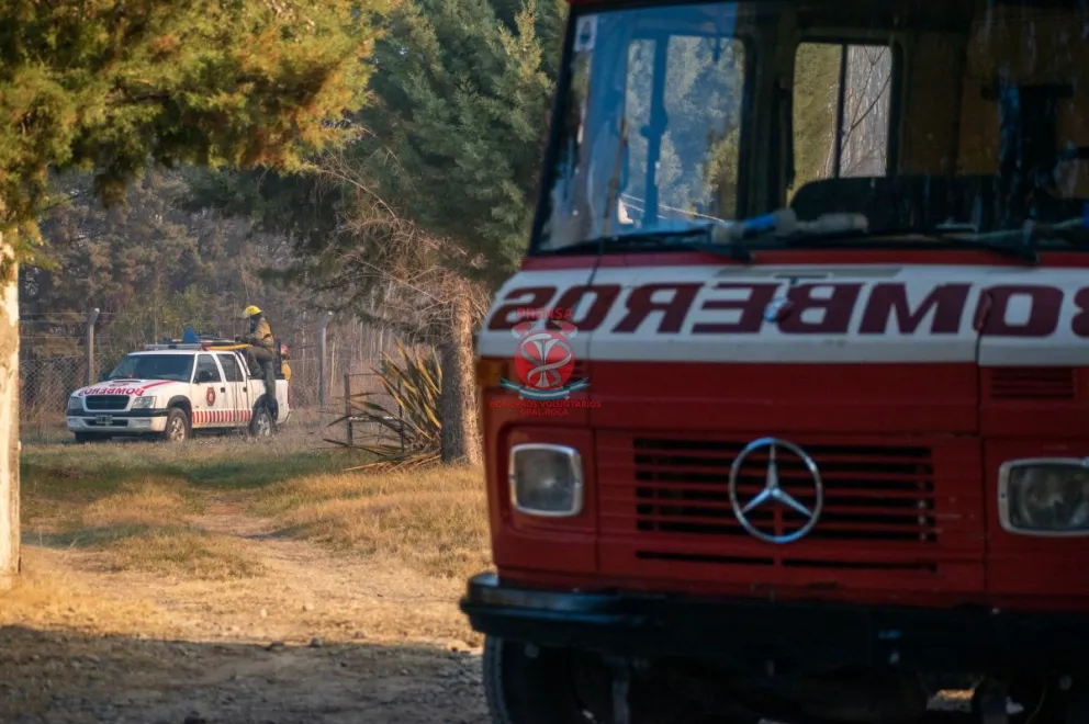 Ardua labor de Bomberos: fueron necesarias seis intervenciones en distintos puntos de la ciudad