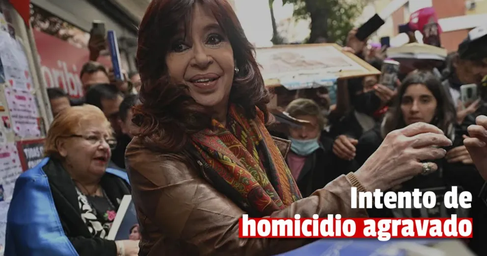 Cristina Kirchner: la Justicia catalogó la causa como intento de homicidio agravado