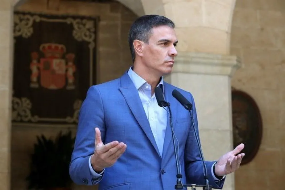 El Presidente español Pedro Sánchez condenó el "intento de magnicidio" en Argentina