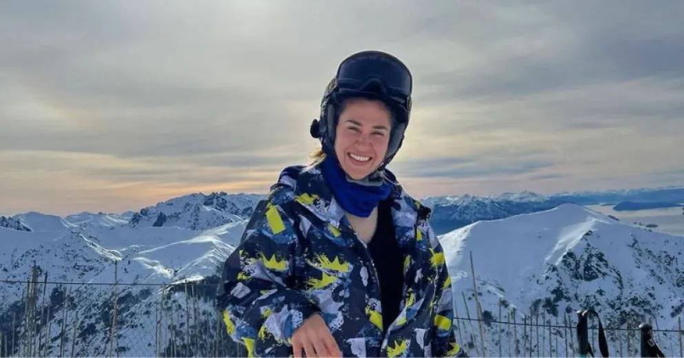 Las fotos de la visita de Jimena Barón con su hijo y su novio a Bariloche