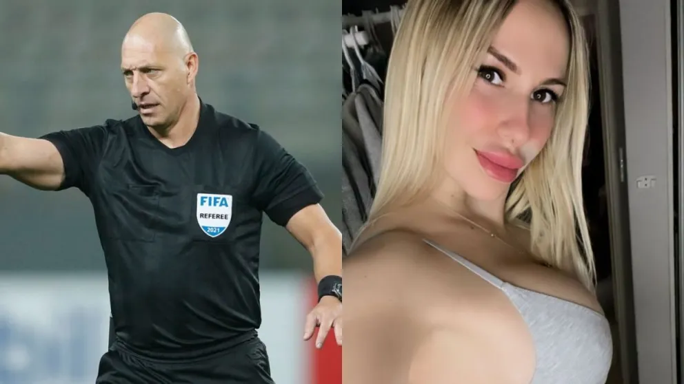 La pareja de Néstor Pitana se abrió una cuenta en OnlyFans y arrasa en las redes
