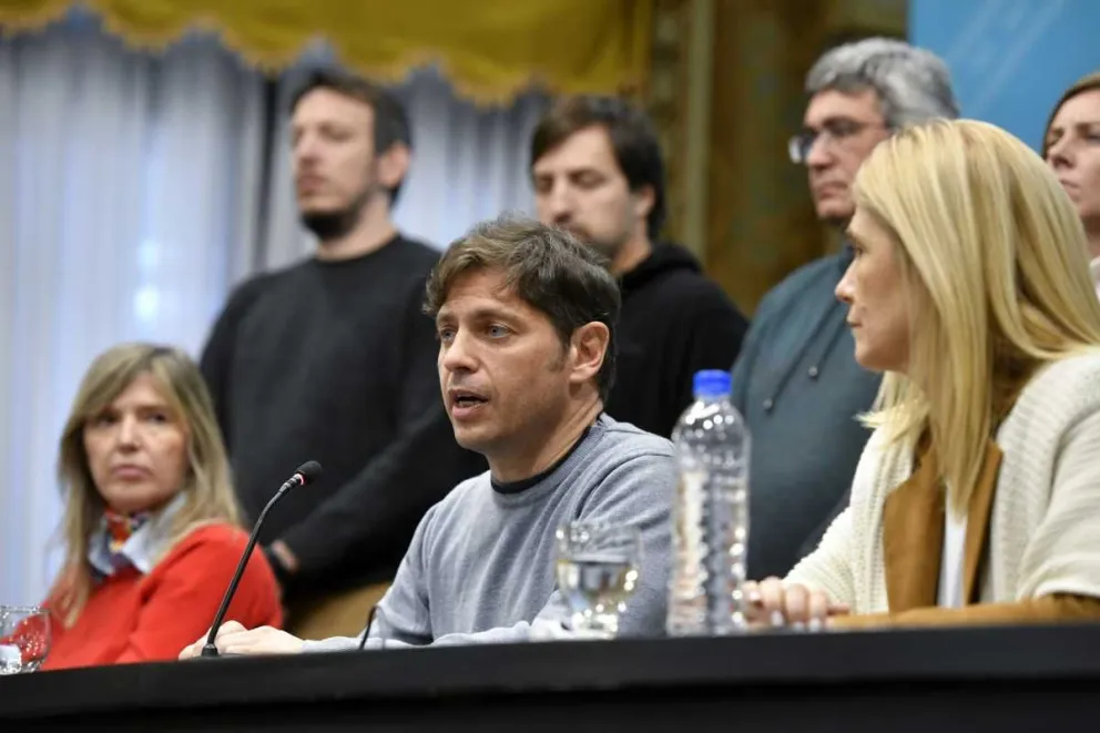"Fue un atentado contra el sistema democrático", dijo Kicillof