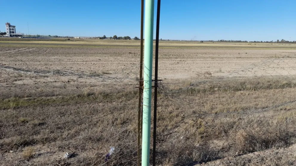 Enésimo robo de alambrados en el autódromo de Viedma