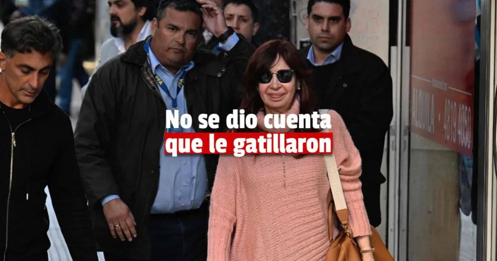 Cristina Kirchner dijo que no se dio cuenta de que el atacante le apuntó con un arma y gatilló