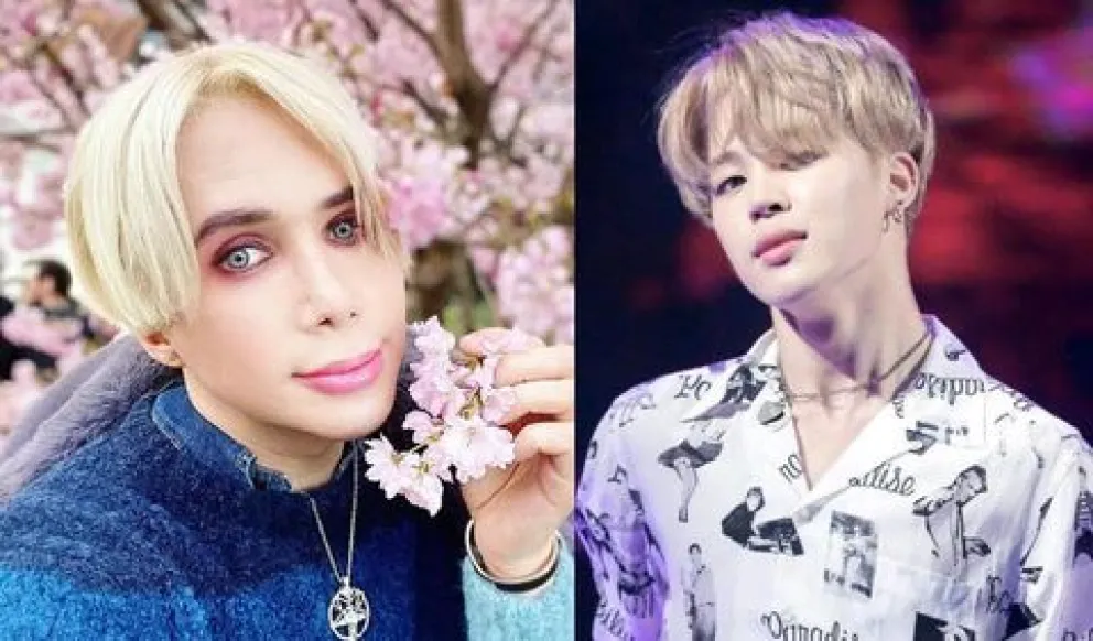 Un influencer se hizo 32 cirugías estéticas para parecerse a uno de los integrantes de BTS