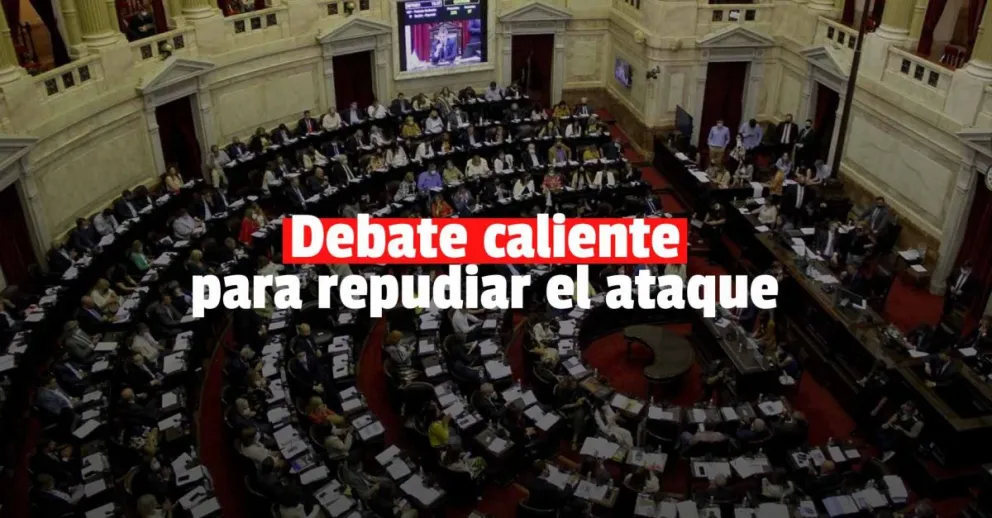 Diputados aprobó la resolución de repudio al ataque a Cristina Kirchner