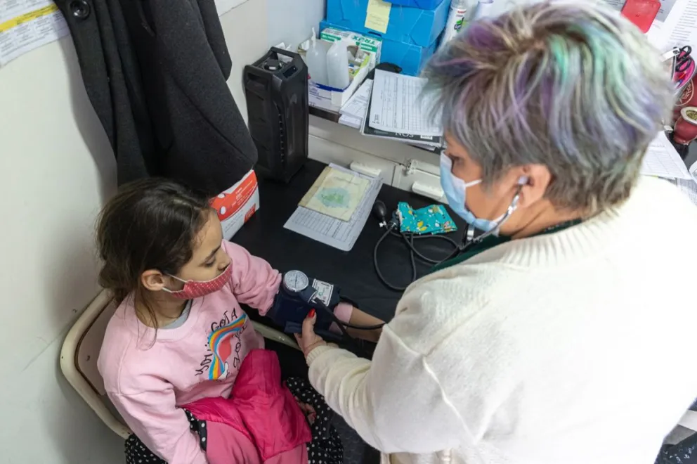 Se realizaron más de 100 consultas médicas en el trailer de salud en Comodoro