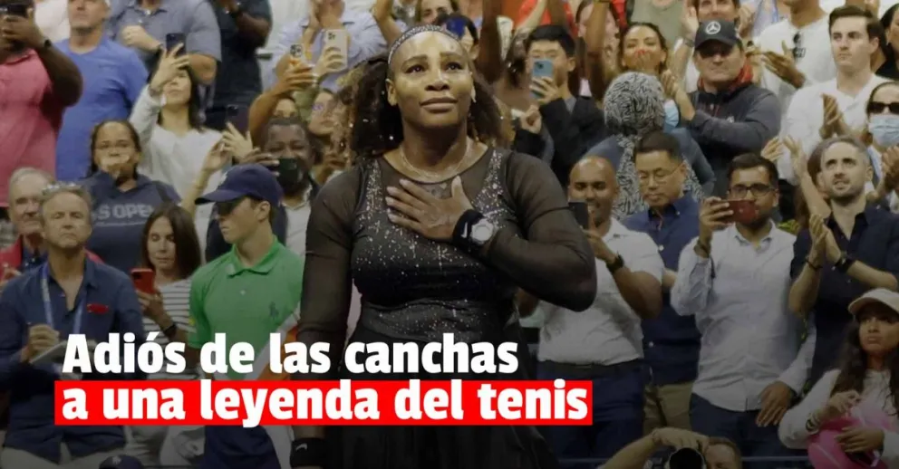 Serena Williams perdió en el US Open y se retiró del tenis