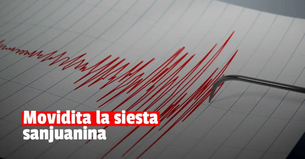 Un sismo superficial alertó a los sanjuaninos en la siesta