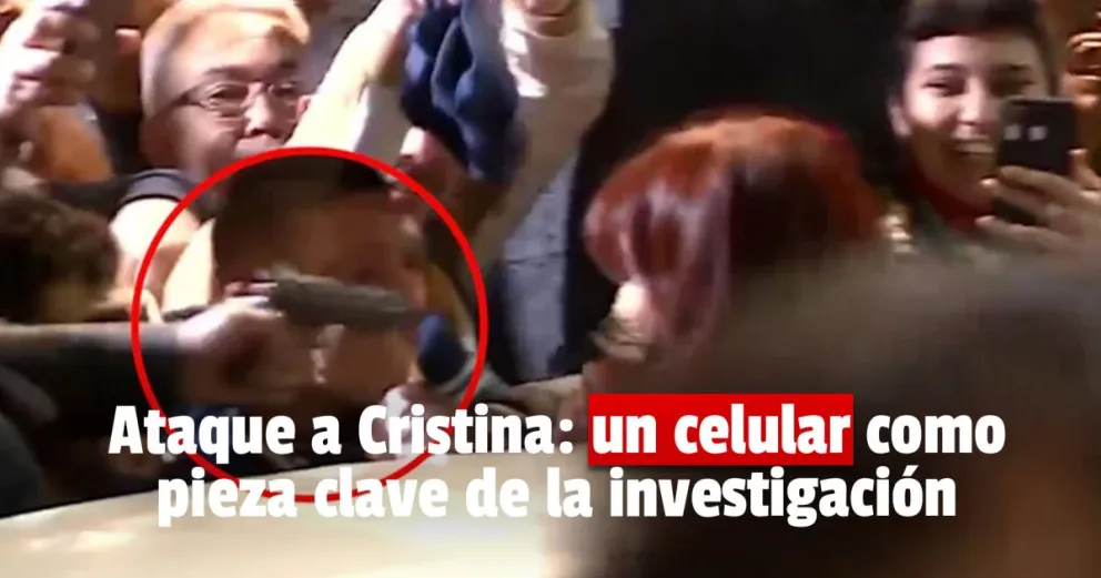  La justicia intervino el celular del atacante de Cristina Fernández 