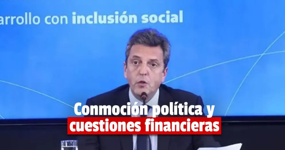 Massa viajará a EEUU por dólares e inversiones, a pesar de la conmoción política 