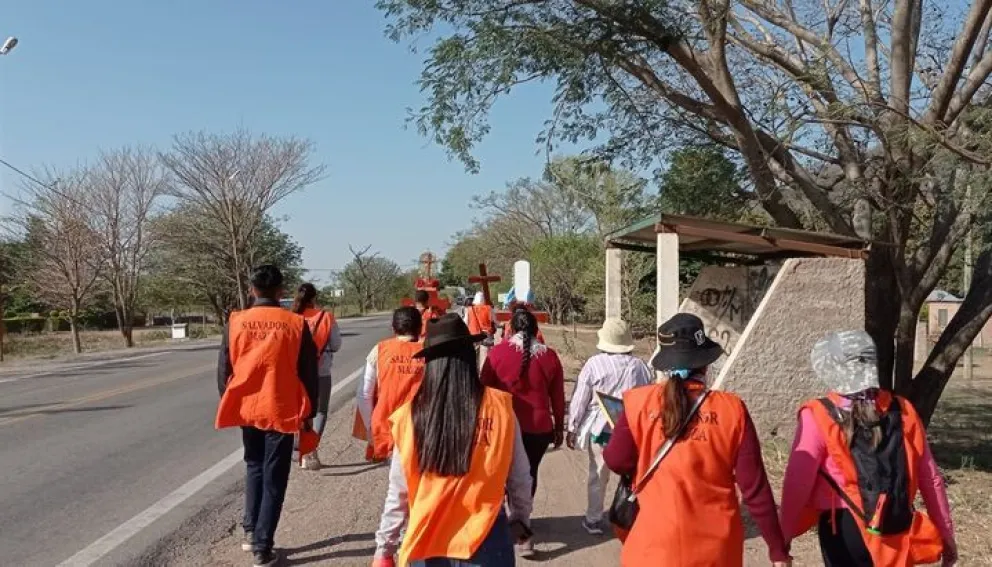 Falleció un peregrino en la caminata al Milagro 2022
