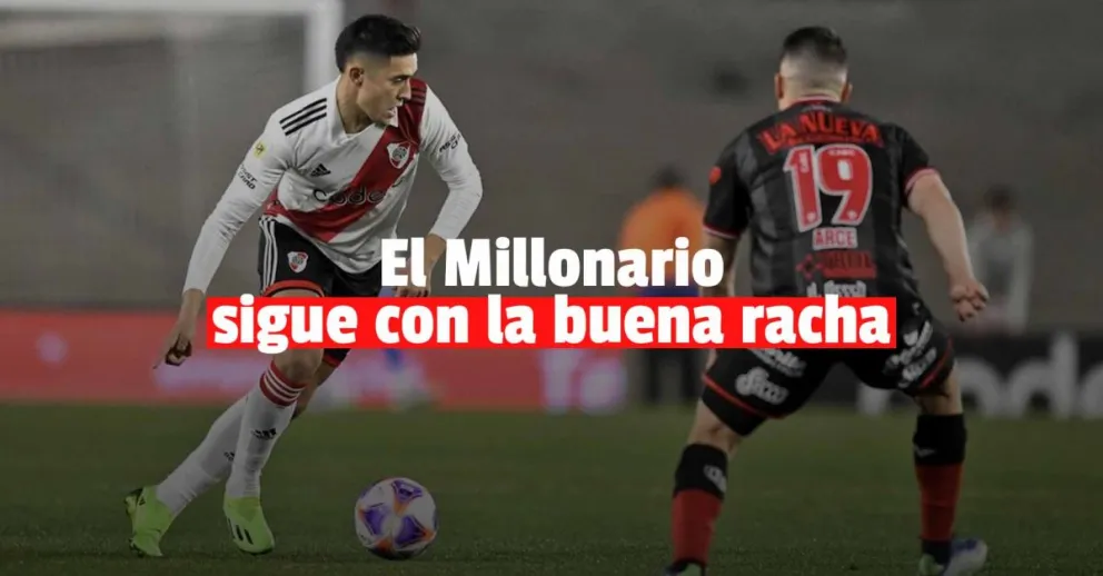 River superó a Barracas Central y llega bien parado al superclásico
