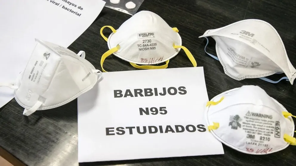 De qué se trata el proyecto que busca reutilizar los barbijos N95