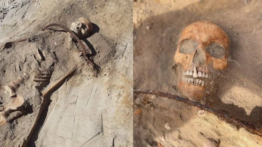Increíble descubrimiento: arqueólogos hallan la tumba de una mujer “vampiro” en Polonia