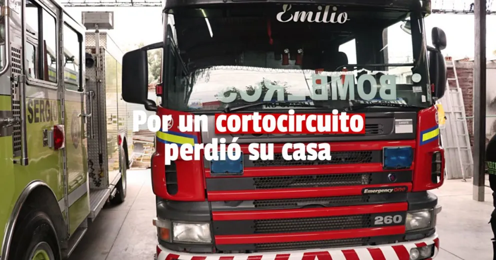 Médano de oro: se incendió una casa y hubo pérdidas totales