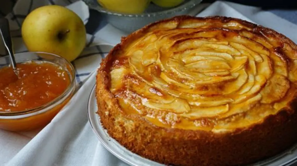 Tarta de manzanas sin horno: tenela lista en sólo ¡15 minutos!